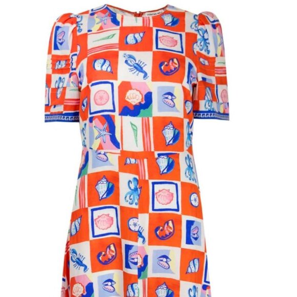 Hunter Bell Casey Dress in Sea Tiles NWT - Picture 7 of 7